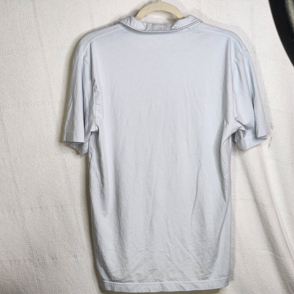 George Brand Purple Cotton Short Sleeve Pocket Front Polo Shirt Size S 34-36 - Picture 12 of 16